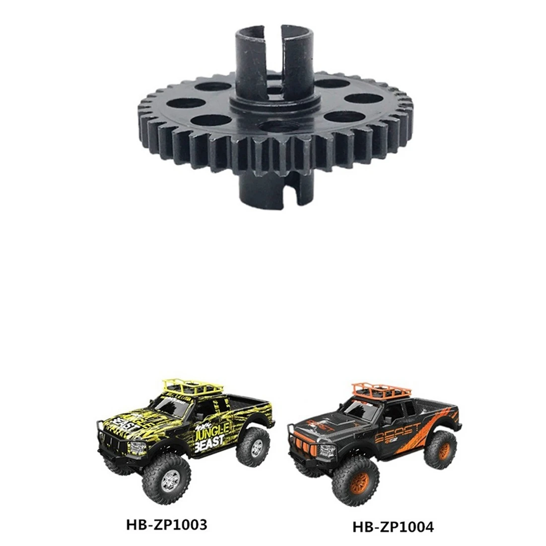 Metal Steel 40T Transmission Gearbox Gear for HB Toys ZP1001 ZP1002 ZP1003 ZP1004 ZP 1001 1/10 RC Car Upgrade Parts