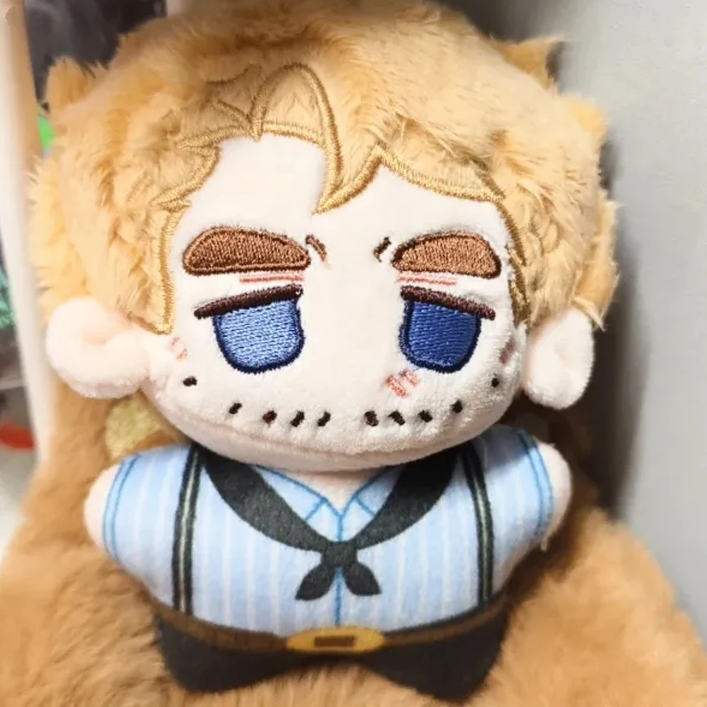 دمية قطنية بطول 10 سم لشخصية آرثر مورغان من لعبة ريد ديد ريدمبشن 2، سلسلة مفاتيح محشوة، زينة للحقائب، هدايا أعياد الميلاد