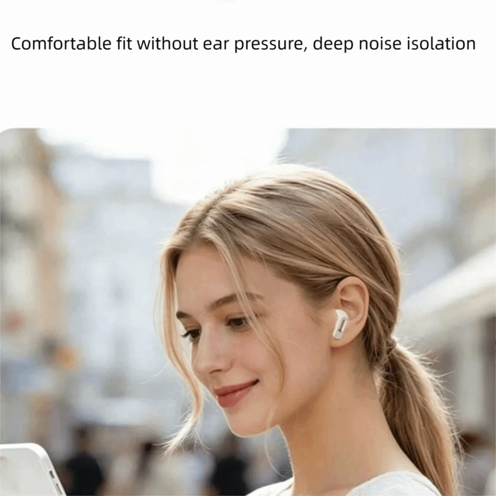 2-in-1 Wireless Bluetooth Headphone In-ear Super Long Continuous Wireless Earphone Semi-in-ear Comfortable Waterproof