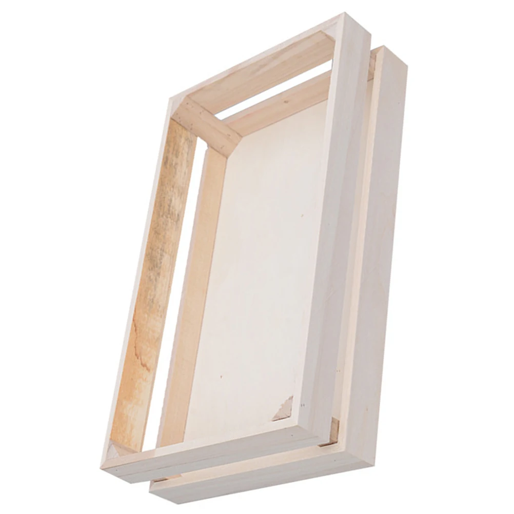 Houten opslag Kleine ganizer bakken Houten opbergmand Kinderkamer Kantoor Woondecoratie Containers Planken Groente Fruit Speelgoed