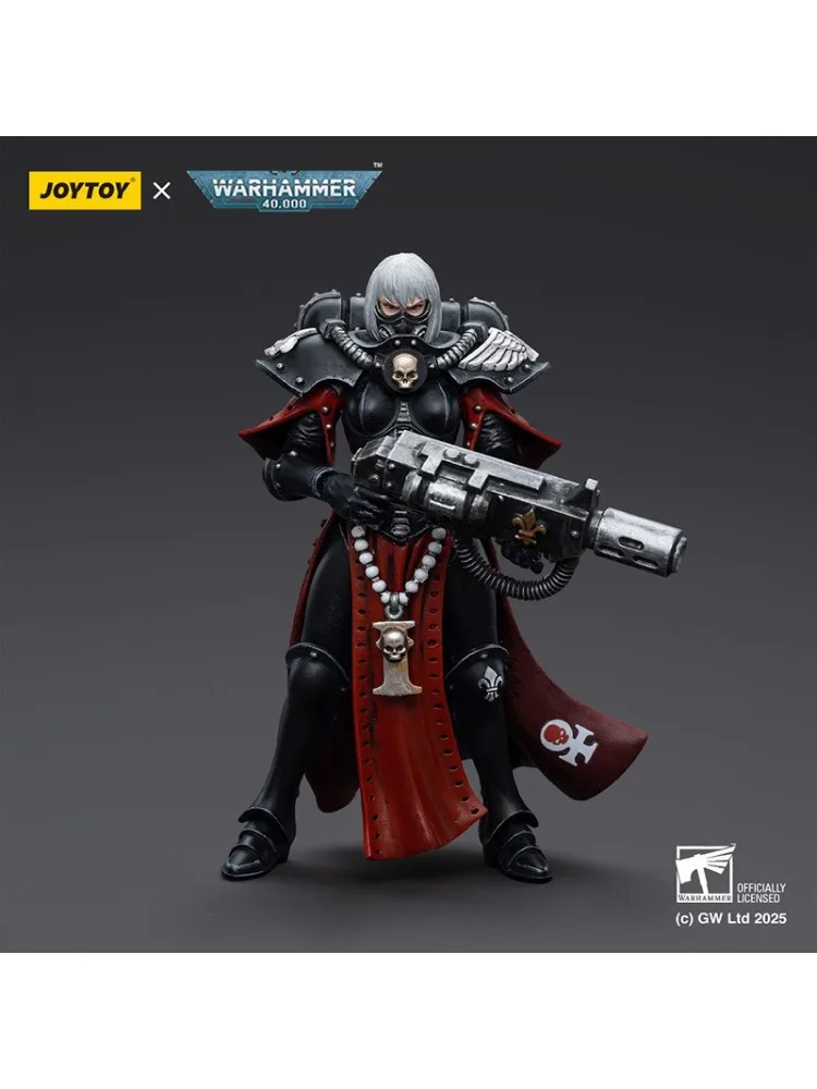 【Accessories】Joytoy Warhammer 1/18 Action Figures Adepta Sororitas Battle Sister Sister Jurel Model Toy  3.75inch