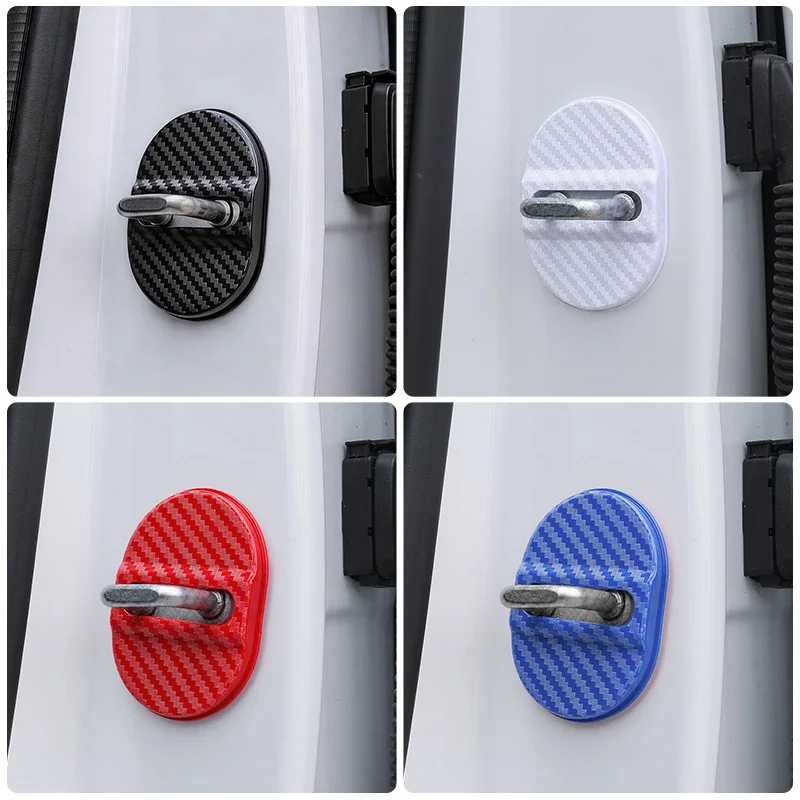 Car door lock cover,door buckle protection cover, shock absorption,noise reduction, sound insulation,buffer pad protection cover