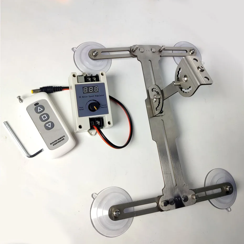DIY Linear Actuator Portable Stainless Steel Bracket Adjustable Pitch And Elevation Angle Motor Bracket Foldable With Suction