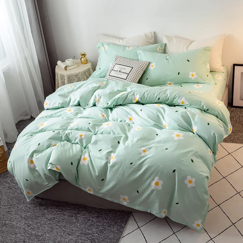 

Minimalist Selling Beddings Sets Cute Double Comforter Kawaii Bedding Set Luxury Aesthetic Plumones De Cama Home Furniture