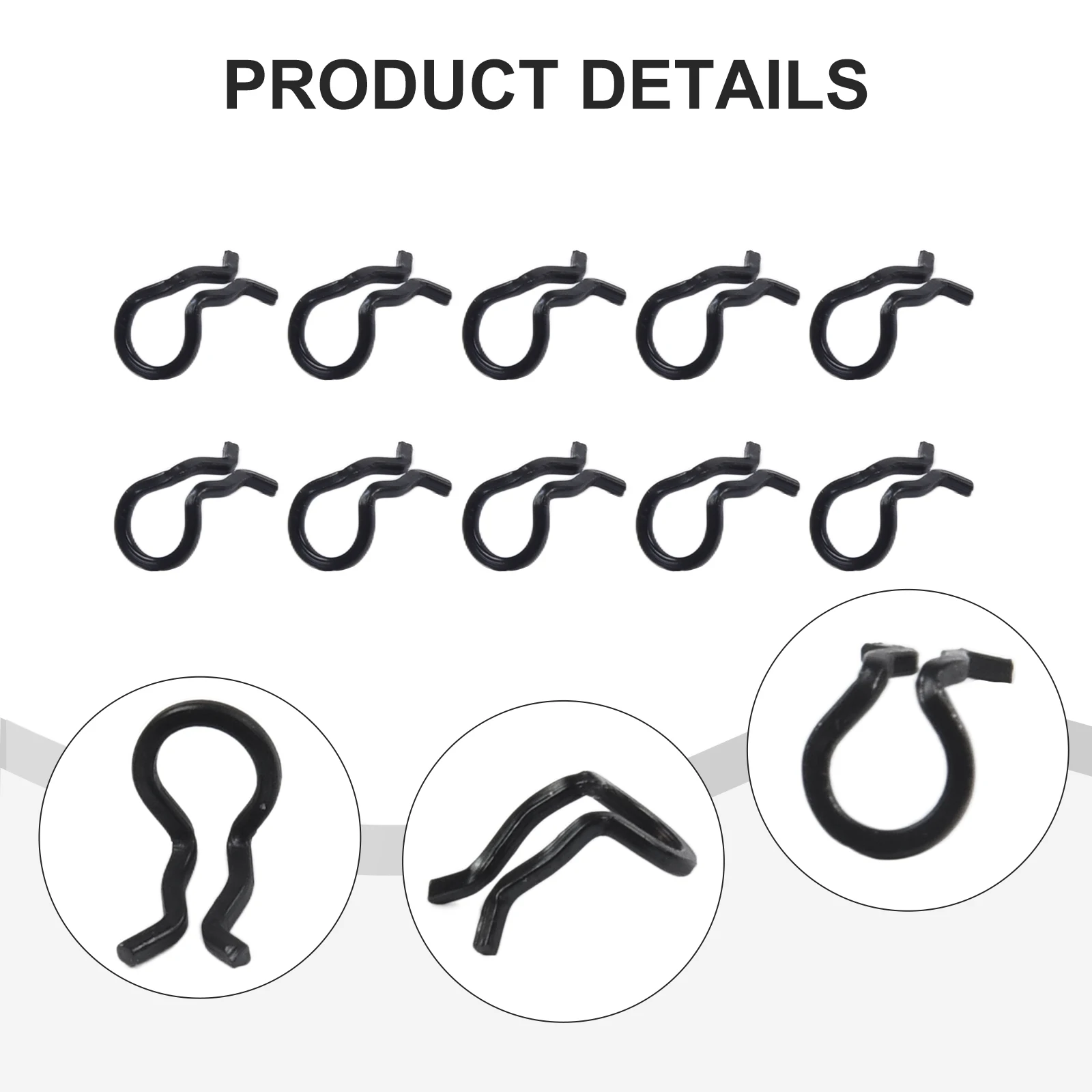 10Pcs Bike Brake Ca… - image