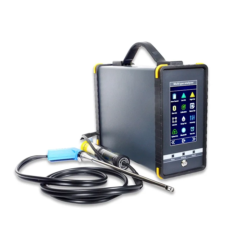 Portable Flue Gas Analyzer, No2 Combustible Argon Ch4 Sf6 Methane Multi-Gas Analyzer