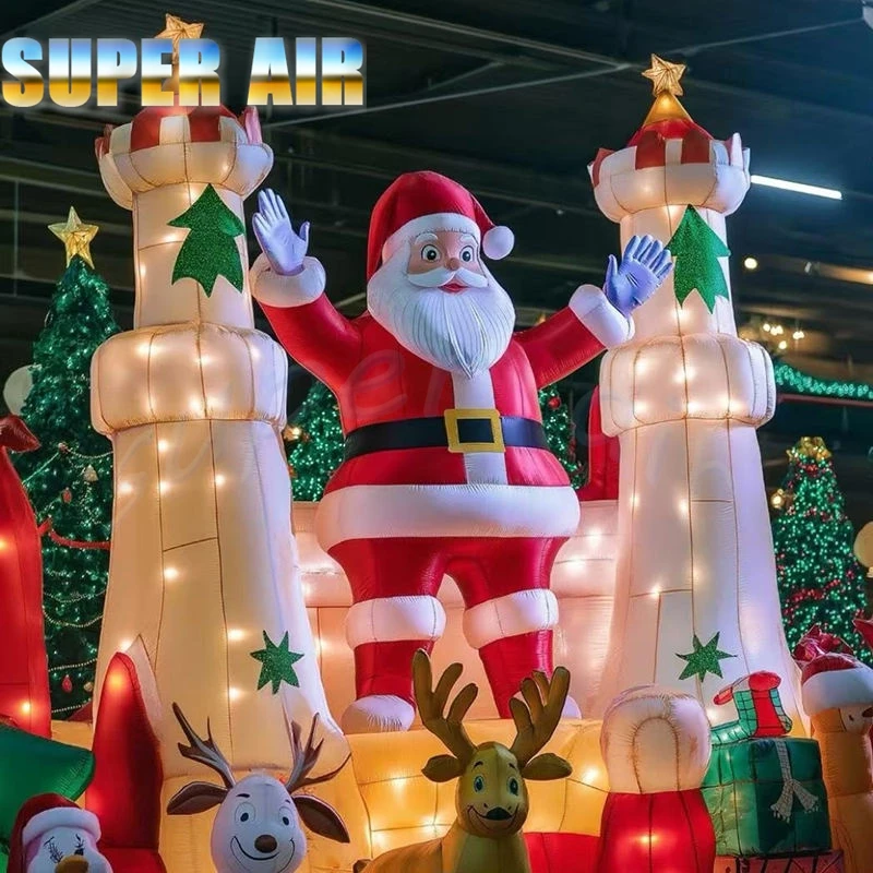 Airvon Commercial Grade Inflatable Christmas Character Model for Seasonal Promotions