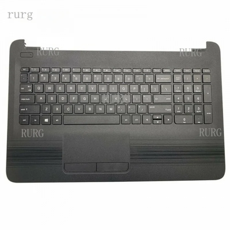 L  New for HP 15-AY 15-BA Palmrest Top Case with Keyboard & Touchpad Black 855027-001