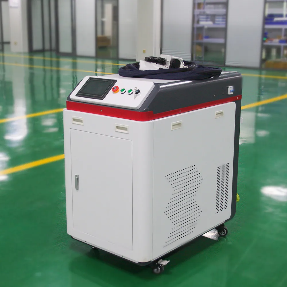 Robotec Small Laser Welding Mahine 1000w 1500w 3in1 Mini Welding Laser Cleaning Dust Machine For Business