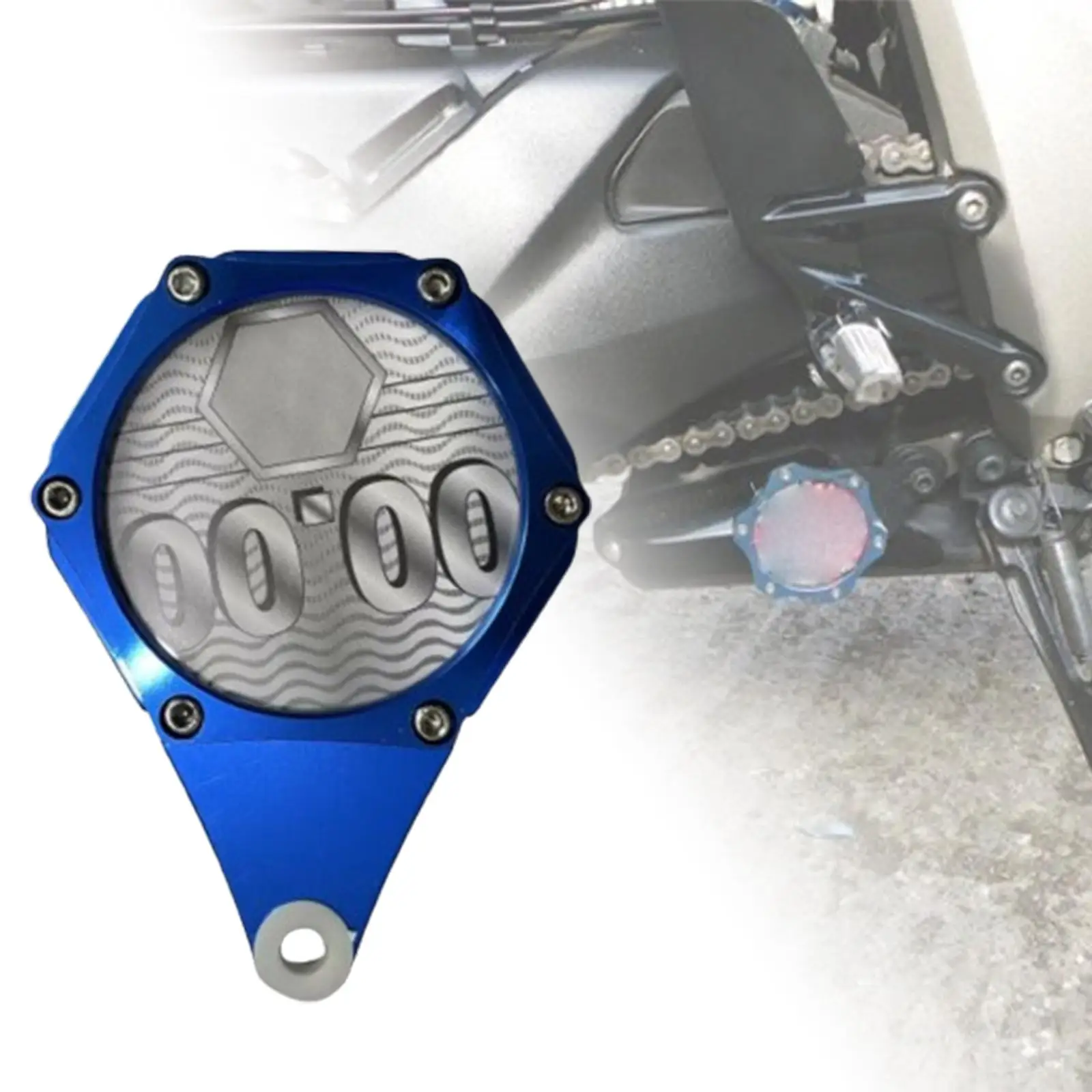

Motorcycle Tax Disc Plate Hanger Universal Waterproof Permit Frame Aluminum Easy Fit for Scooter Mopeds Atv