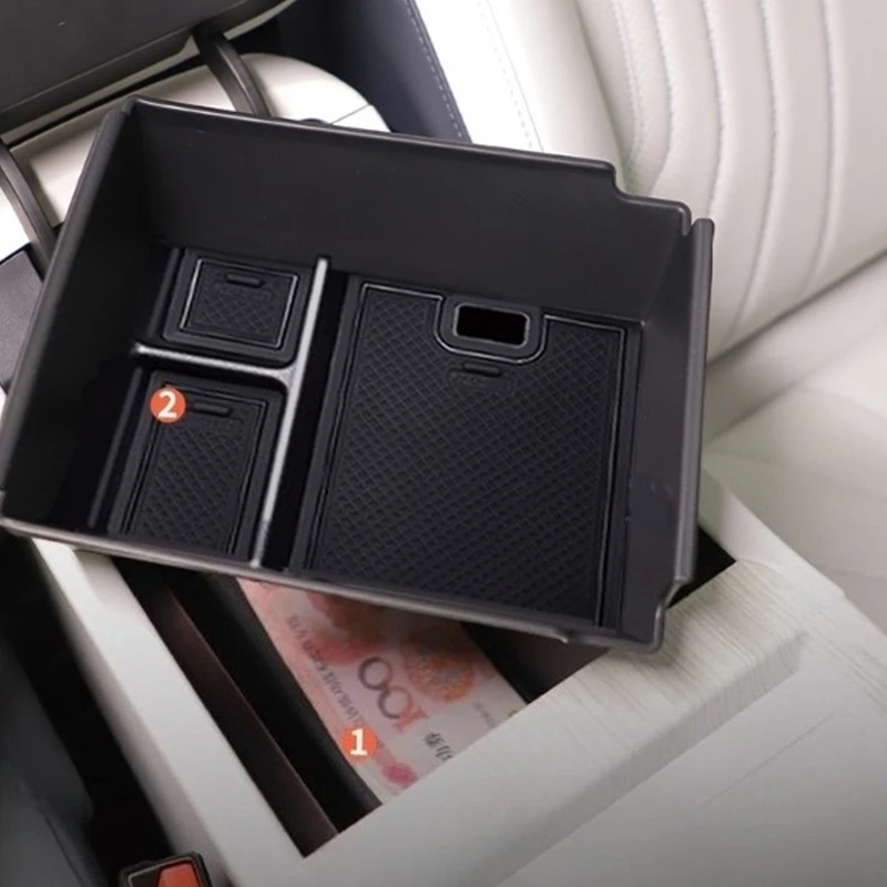 Armrest Storage Organizer for Nissan Sentra Sylphy Classic – Center Console Tray Insert