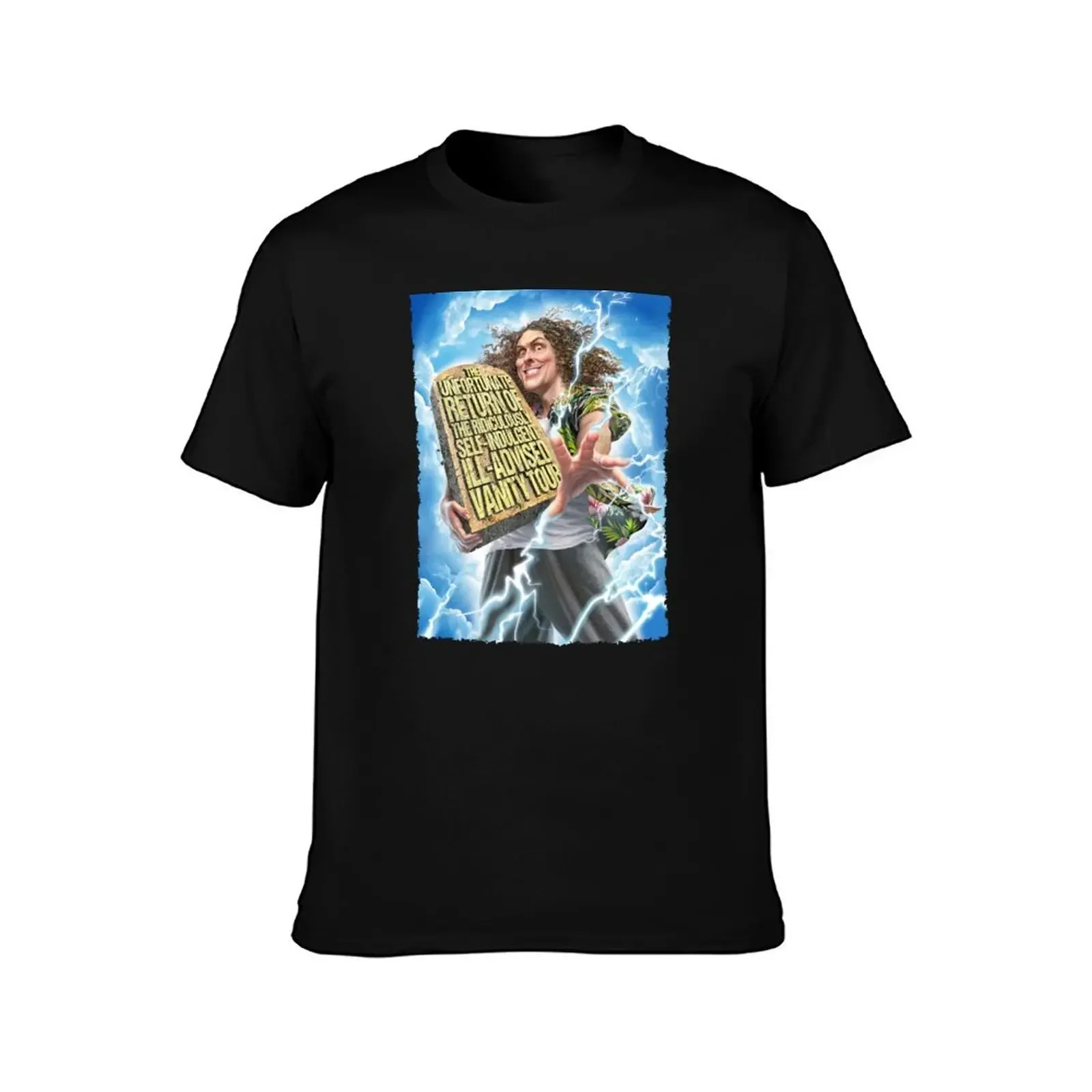 Weird al Yankovic T-Shirt boys animal print oversize t-shirts man aesthetic clothes Personalized t-shirt Men's t-shirt