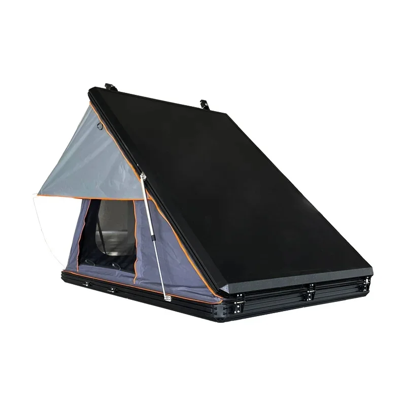 Auto Accessories Factory Price Waterproof Hard Shell Rooftop Tent 4 Person Suitable For SUV Self-Driving Camping