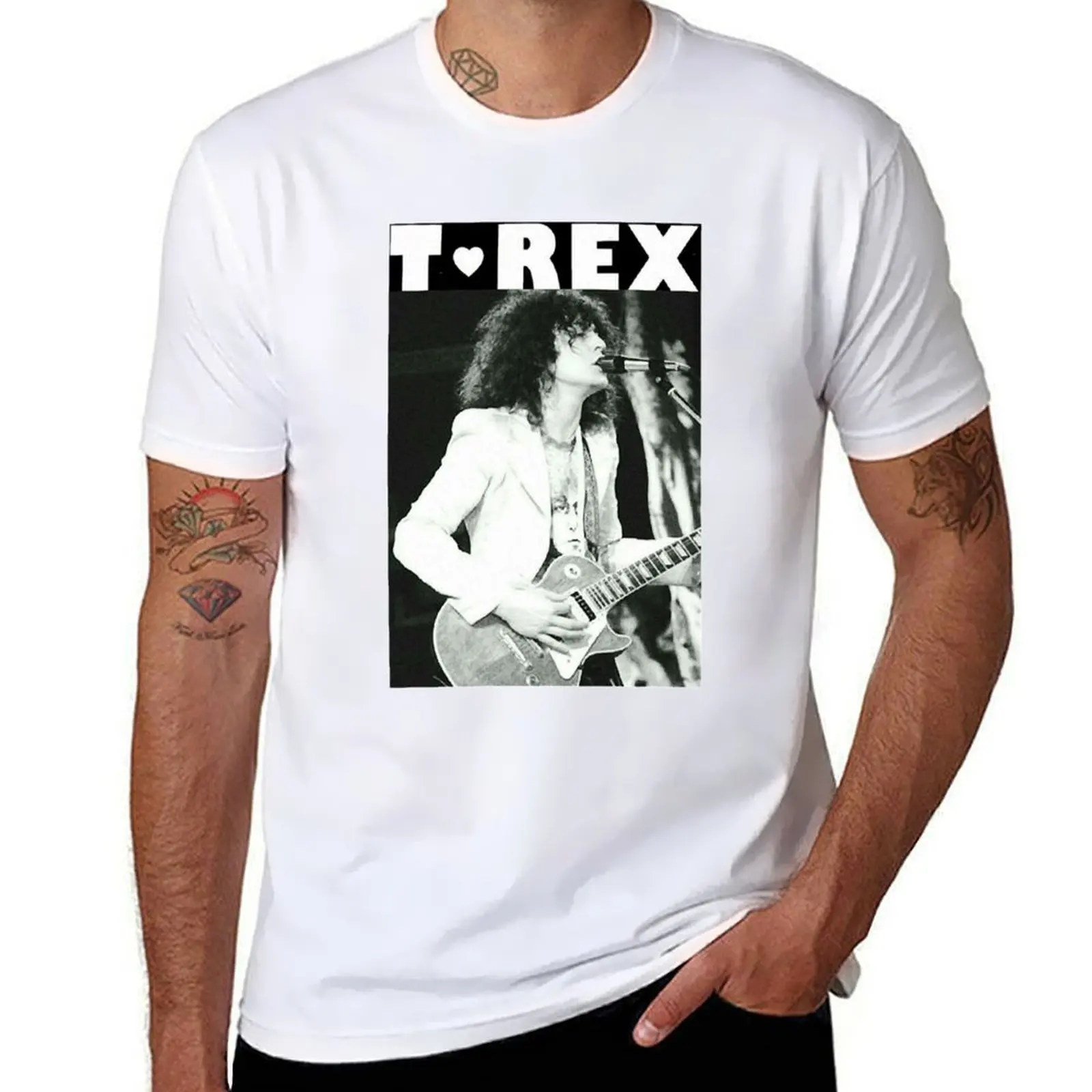

T Rex - Marc Bolan T-Shirt t shirts for man graphic tees funny t shirts cotton T-Shirt