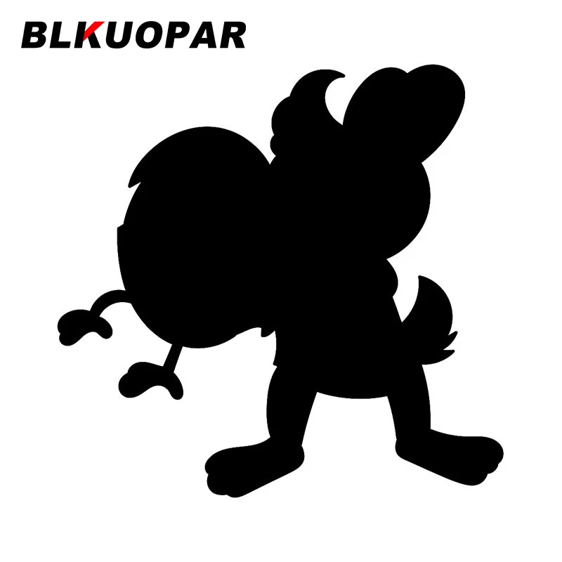 

BLKUOPAR Rabbit Colorfully Egg Car Stickers Funny Decal Waterproof Sunscreen Car Accessories Vehicle Trunk Surfboard Decor