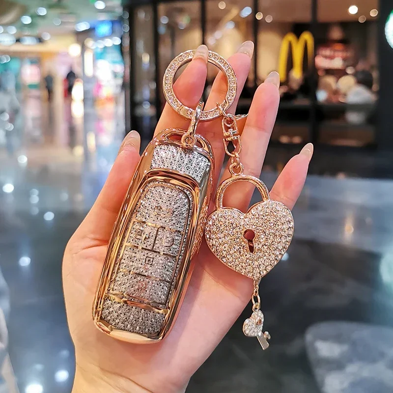 

Suitable for Aion Keycase yplus smax splus v LX S 580 keycover keyshell keychain 24 models 23 models Pink Keychain Gift