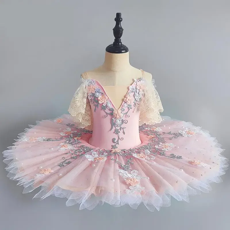 

New Blue Pink Professional Ballet Costume Classic Ballet Performance Wear Ballerina Tutu Adult Girl Ballet Skirt Clothes