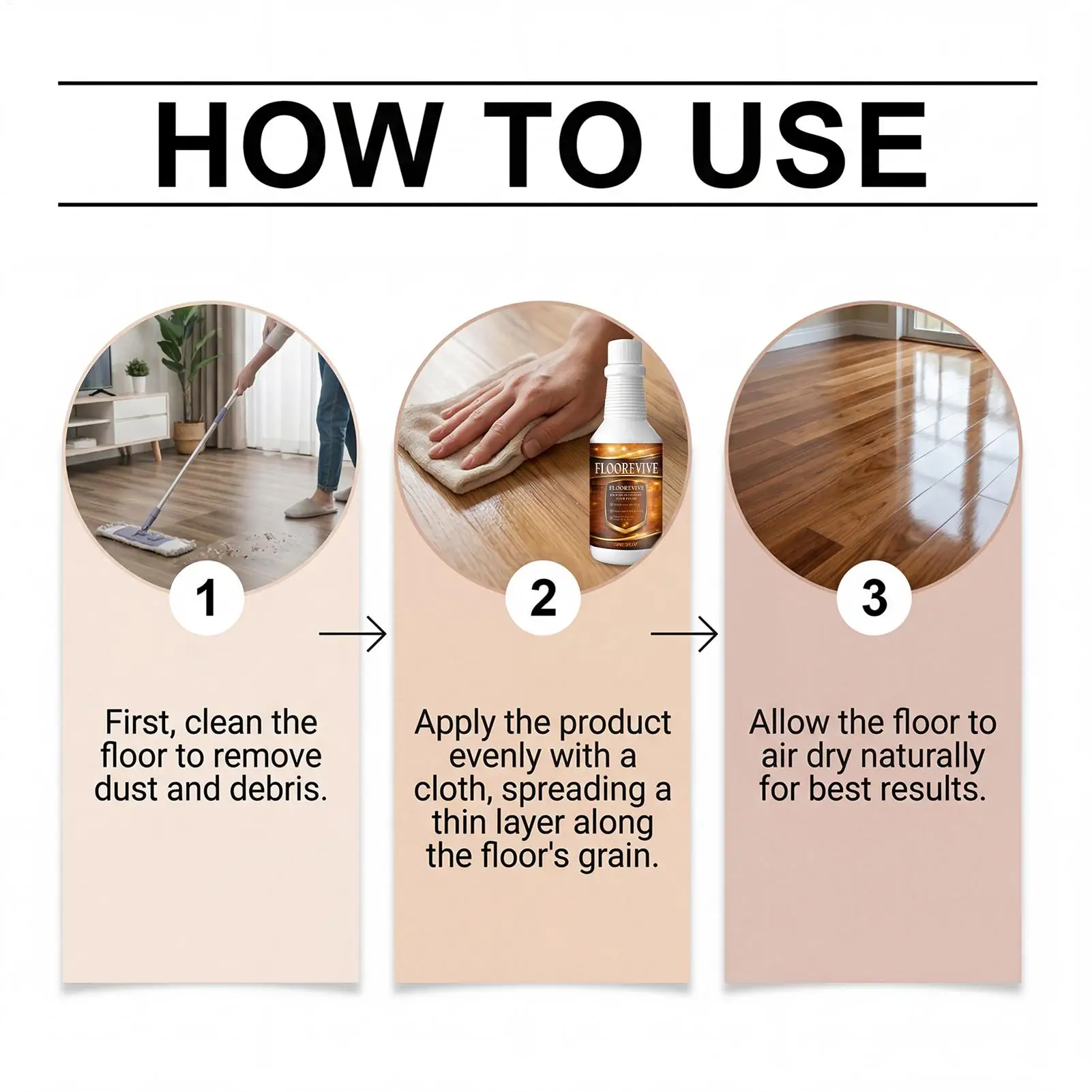 Wood Floor Scratch Repair 150ml High Gloss Polishing Cleaner Floor Cleaner Scratch Remover Agent for Restoration Refinishing