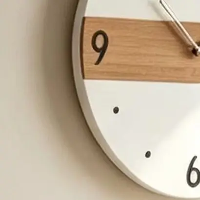 Wood Wall Clock Home Hang Clock Wall Clock Ornamental Clock 1pcs for acrylic Black Walnut Wood Household Decor Wall Clock