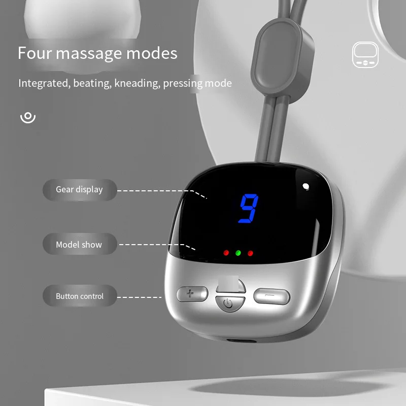 Mini Smart Hanging Neck Shoulder Cervical Spine Massager Mini Portable Neck Protector