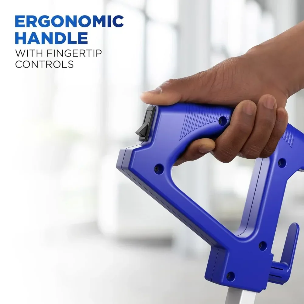 مكنسة كهربائية ذات سلك مستقيم مقاس XL التجارية الأكثر مبيعًا، مع حقيبة احترافية تجارية من الدرجة الاحترافية للسجاد والأرضيات الصلبة