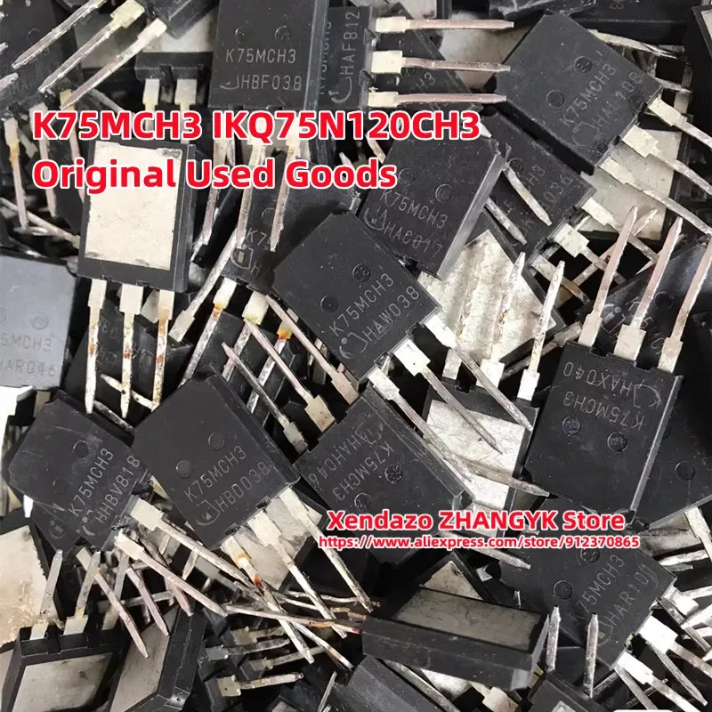 5pcs/lot K75MCH3 IKQ75N120CH3 TO-247 1200V 75A IGBT