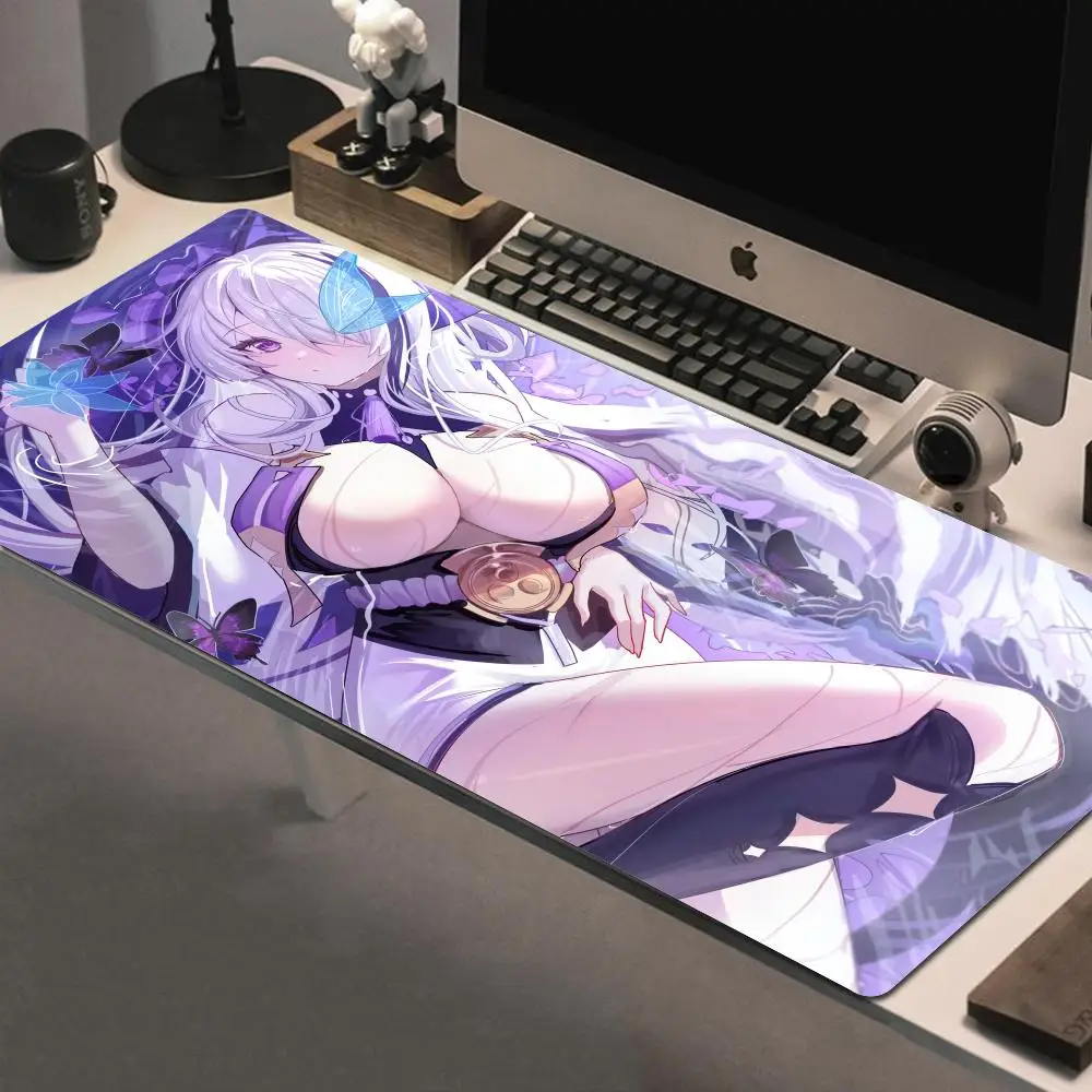 Unzen Azur Lane Game Anime Mousepad Mouse MatDesk Mat With Pad Gaming Accessories Prime Gaming XXL