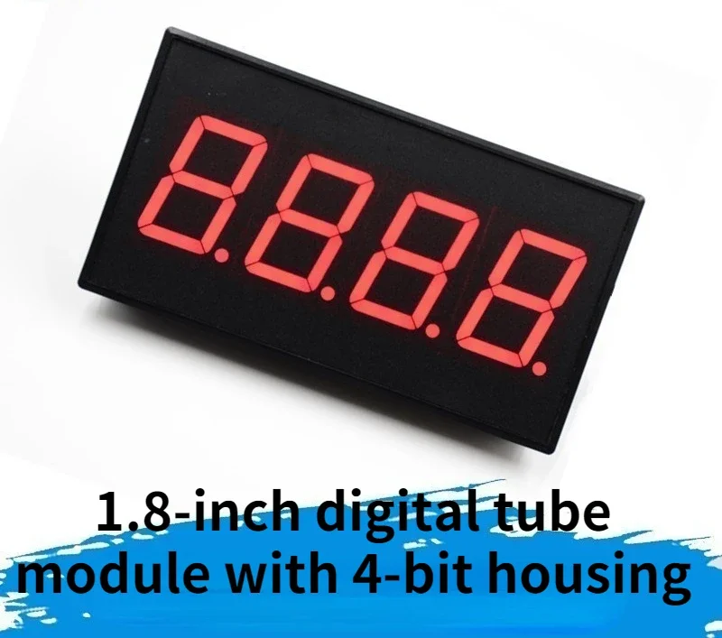 

[LED-485-184 Red] Industrial Grade RS485 Digital Tube Display 1.8 Inch MODBUS 4 Digits