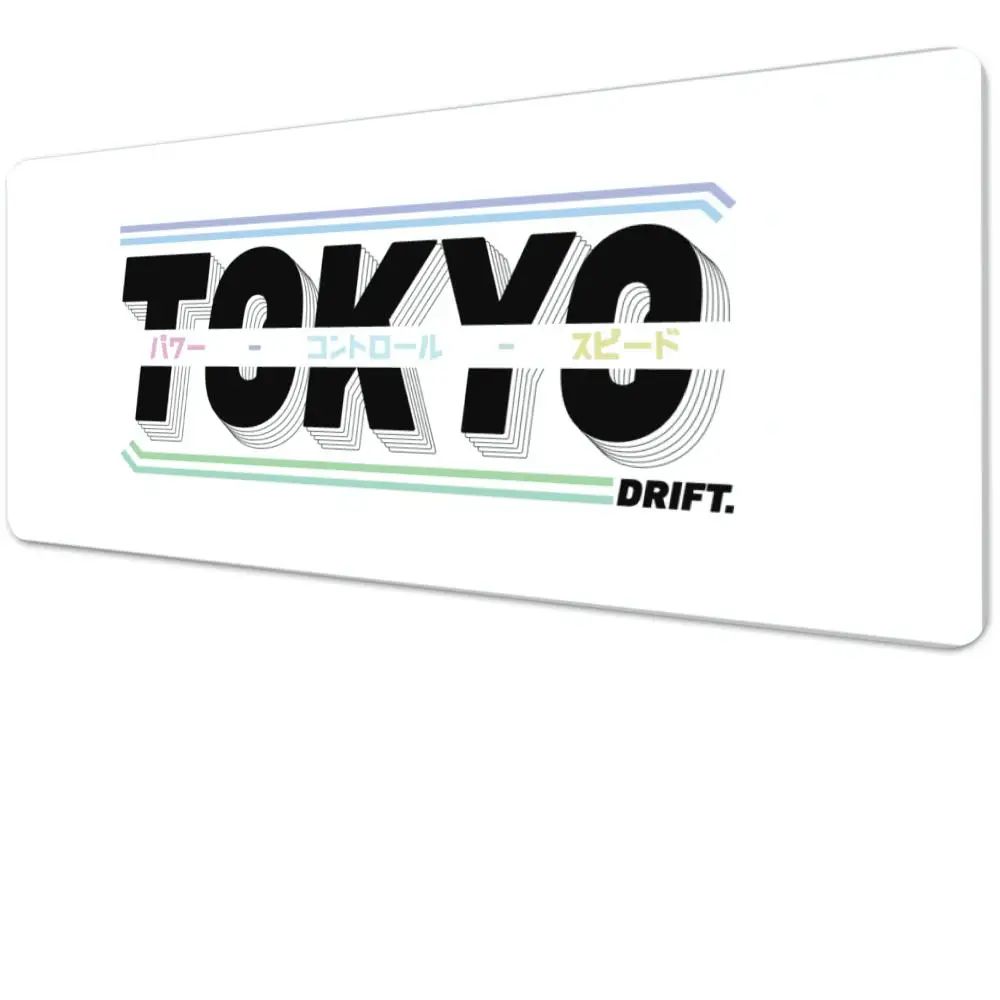 

Tokyo Drift Mouse Pad Multi-Size non-slip Gaming mouse pad Gamer E-Sports Mouse Mat Game Mechanical Keyboard XXL Desk Mat