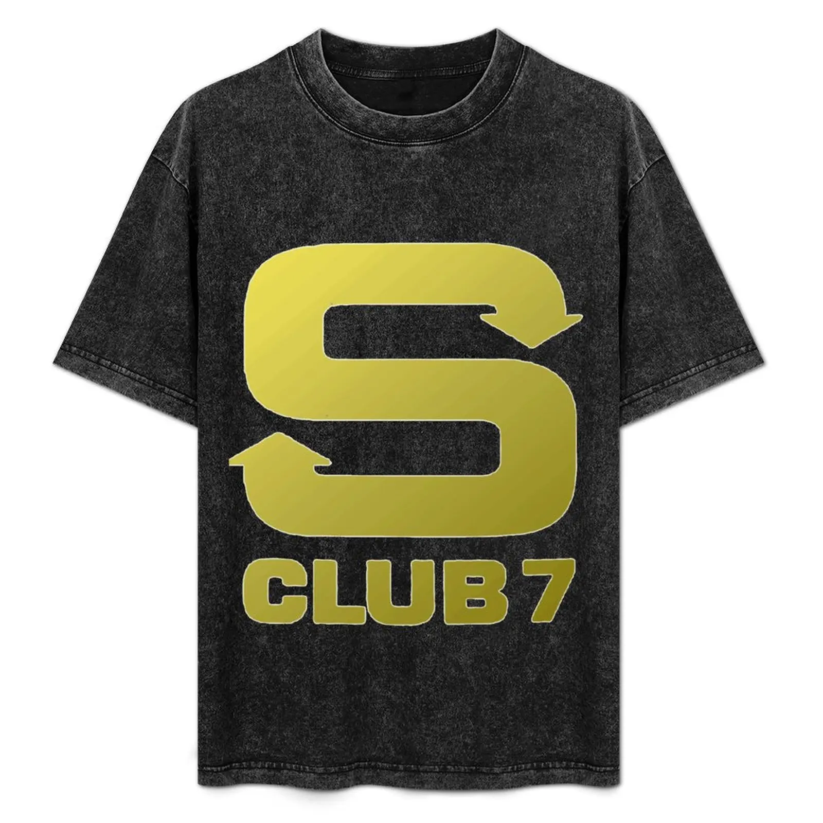 

S Club 7 Shirt 1 2 T-Shirt Classic Basic Casual T-Shirt