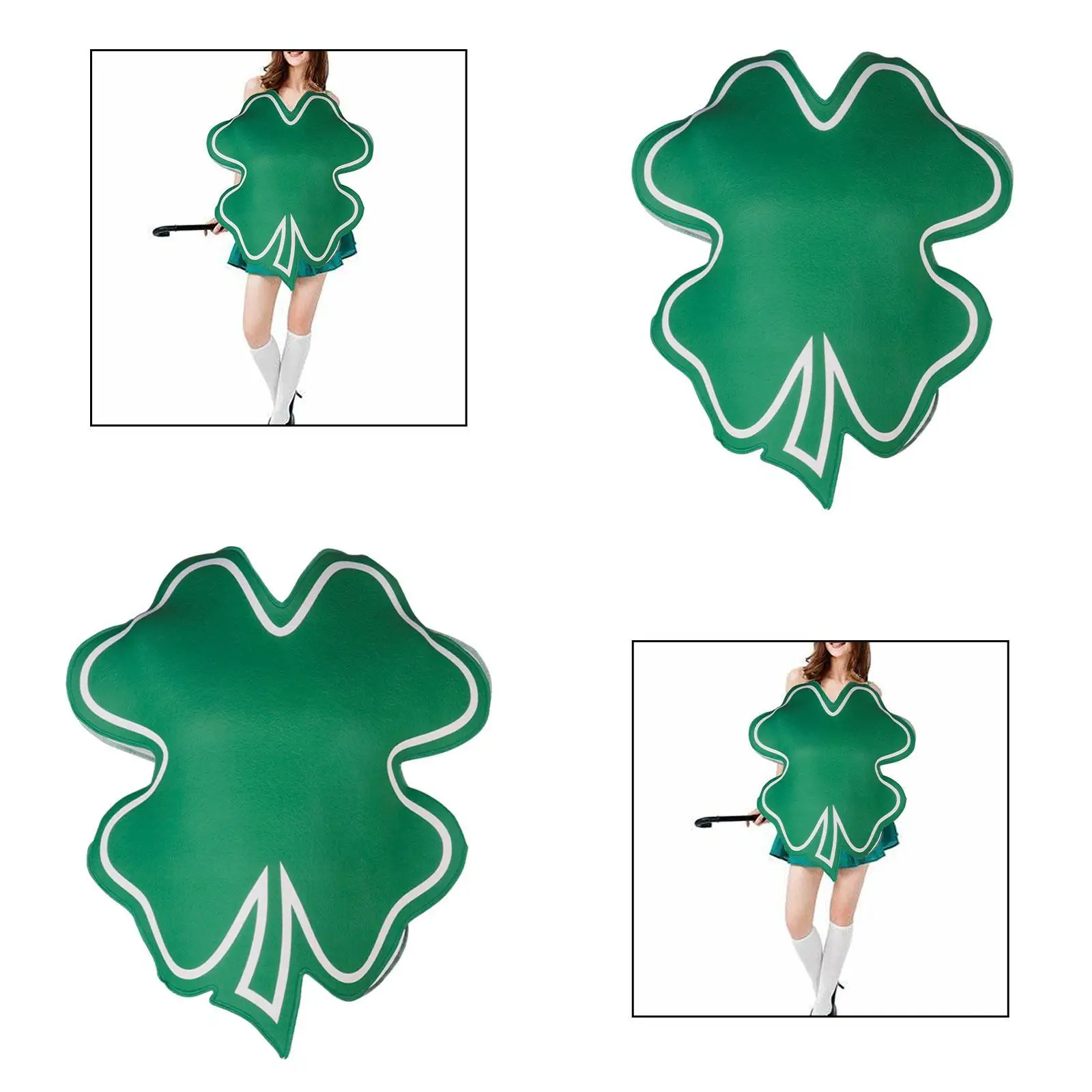 ST. Disfraz del Día de San Patricio, accesorios para fotos, traje divertido para actuación en escenario de vacaciones de Halloween