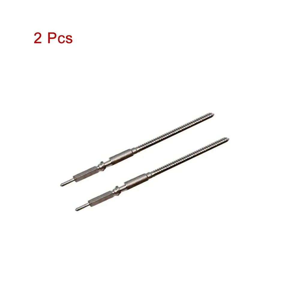 1Pcs/2Pcs/5Pcs/10 Pcs Metal Watch Stems for 1530 1570 Movement Winding Stem Handle Bar Replacement Crown Kit Watches Parts