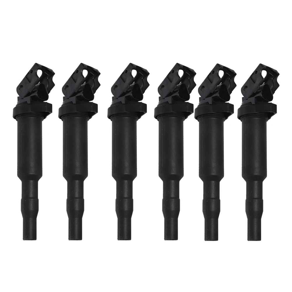 

1-6pcs Ignition Coil 0221504470 For BMW E81 F22 F23 E46 E90 F33 X3 E83 X5 5 6 7 MINI R56 R55 Accessories 12137594937 12137562744