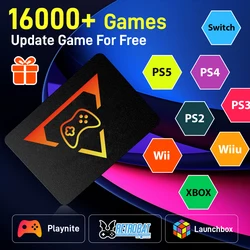 Play Zone 1TB Gaming SSD 80+ Emulator for PS5/PS4/Switch/XBOX/PS3/PS2 with 16191 Games Playnite&Launchbox&Retrobat for PC/Laptop