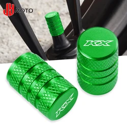 Dla kawasaki KX65 KX80 KX85 KX125 KX250 KX250F KX450F motocykl CNC koła pokrywa zaworu opony Cap wtyczka KX 65 80 85 125 250 450 F