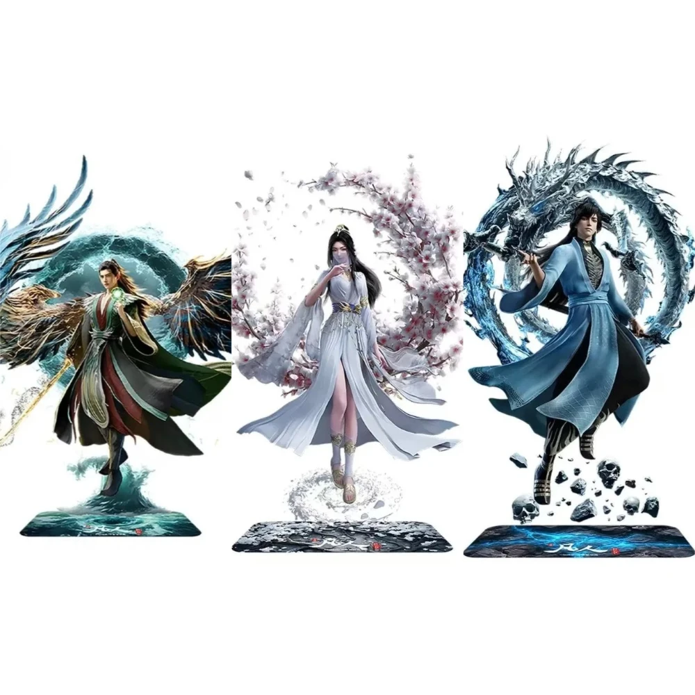 Anime Peripheral Acrylic Stand Characters Han Li Xuan Gu Zi Ling Stanging Sign Model Plate Desktop Decoration Keychain Gift