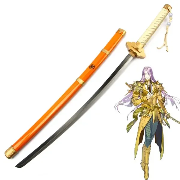 

Anime Touken Ranbu Online Hachisukakotetsu Katana Wooden Sword Game Character Cosplay Prop Stage Performance