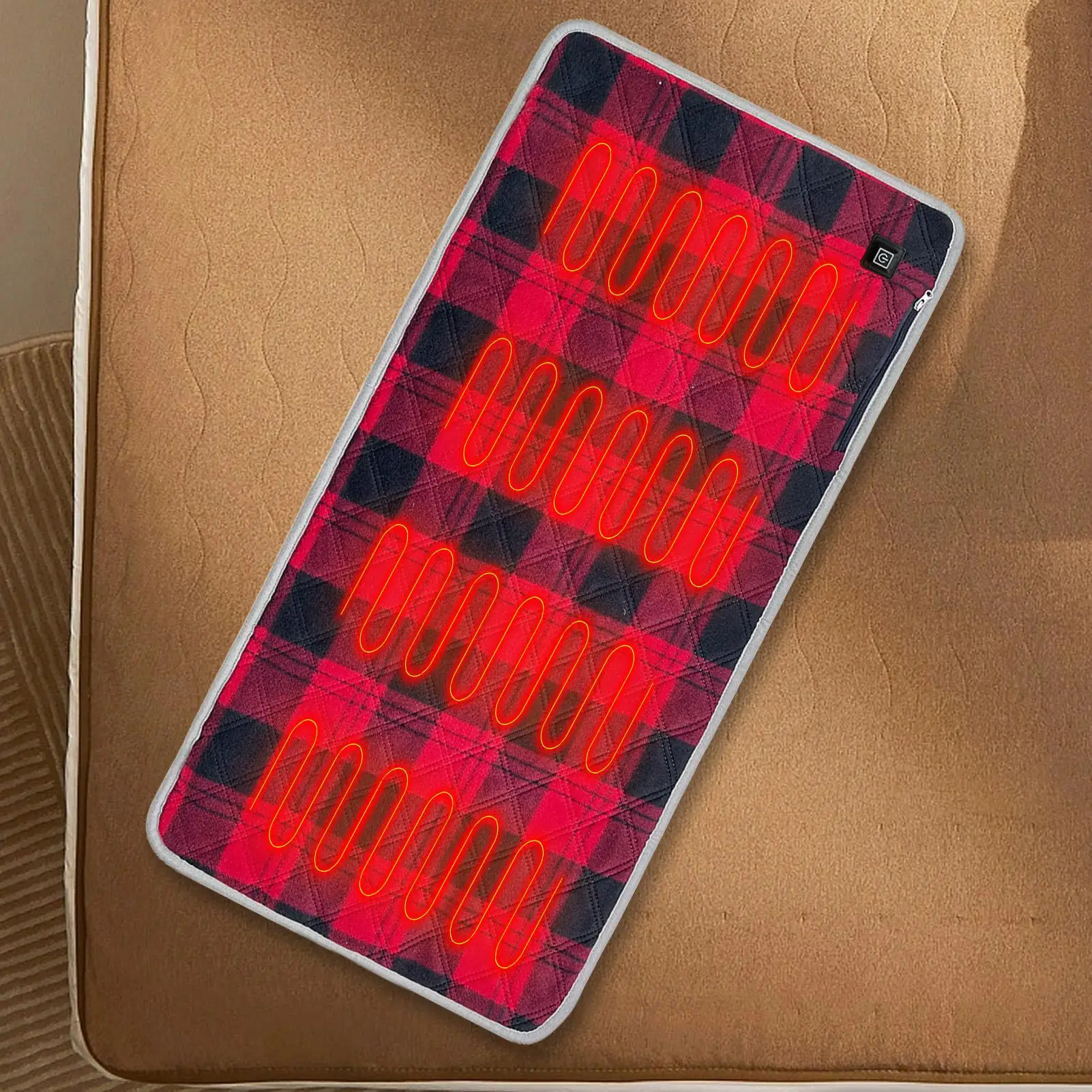 

Подушка с подогревом для кемпинга 45x90 см, USB-подогрев, 3 настройки температуры, зимняя подушка для сиденья с быстрым подогревом для дома, квартиры, офиса, школы