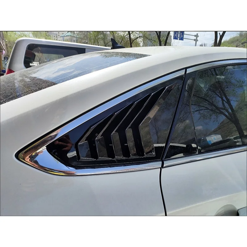 Quarter Side Window Louver for Changan EADO Plus Scoop Cover Vent Carbon Surface Spoiler 2020-2023 Decorative Accessories