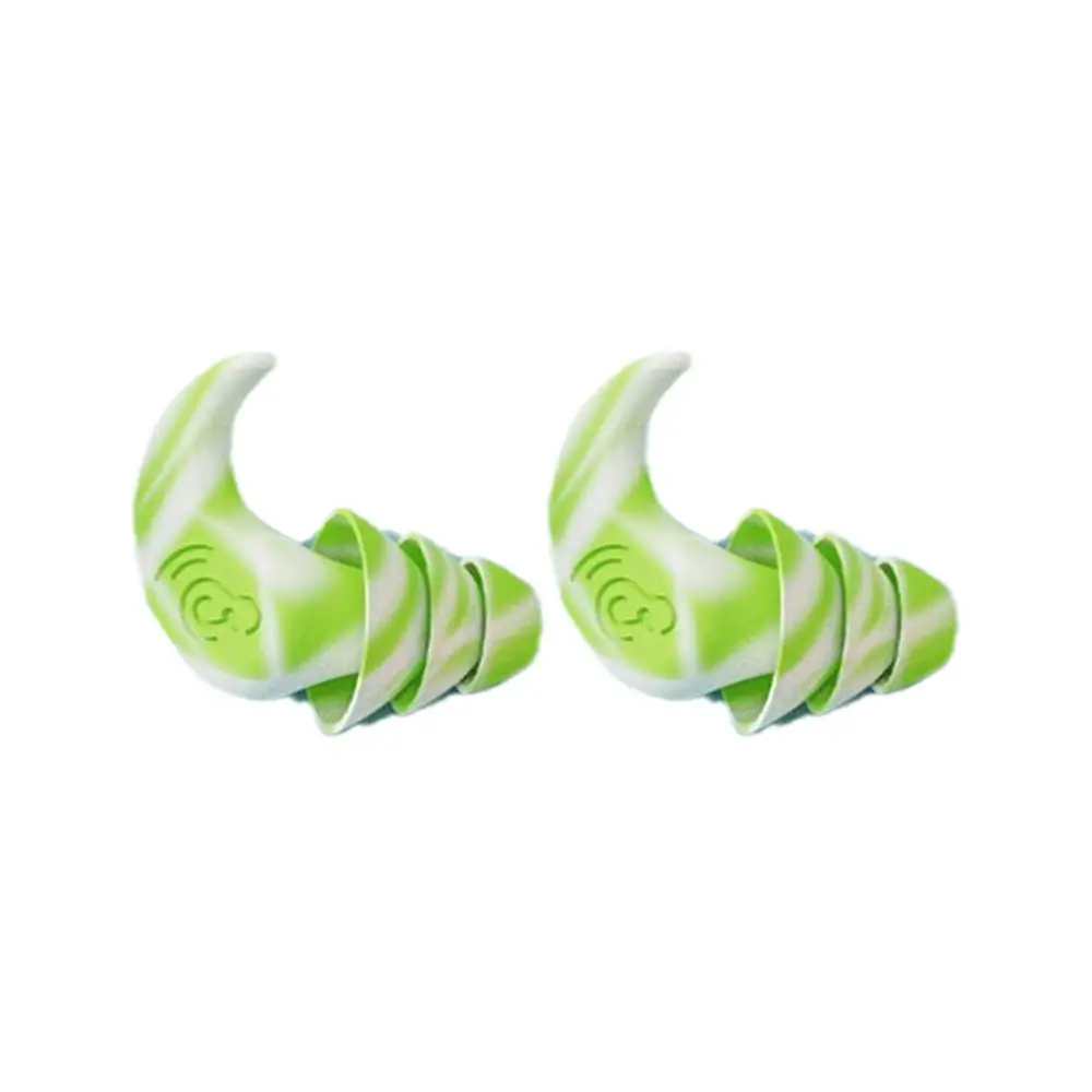 Tappi per le orecchie in Silicone antirumore tappi per le orecchie da nuoto impermeabili per dormire immersioni Surf Soft Comfort Natation nuoto Ear Prot C3Y2