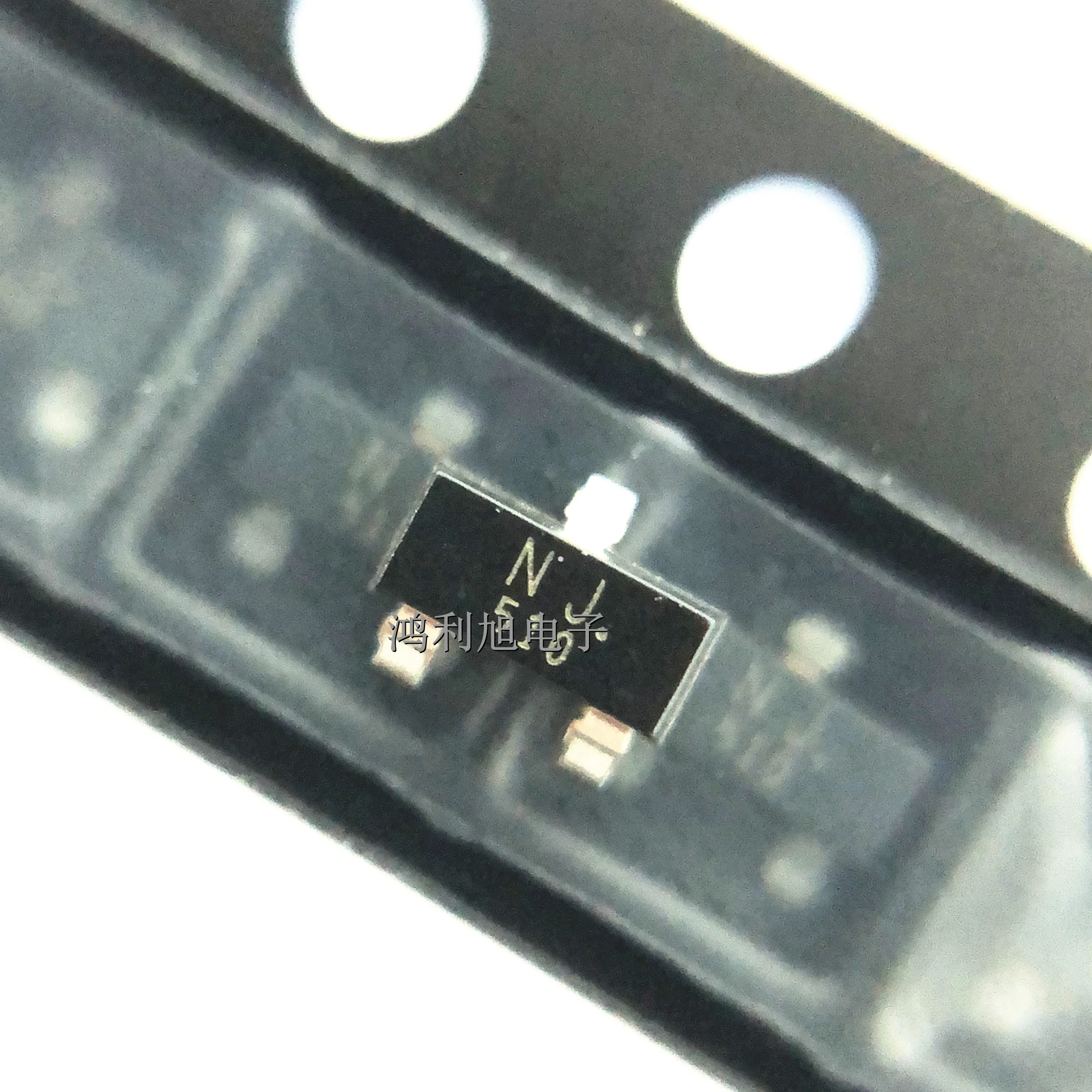 50PCS/Lot T2N7002AK T2N7002AK,LM MARKING: NJ Trans MOSFET N-CH Si 60V 0.2A 3-Pin SOT-23