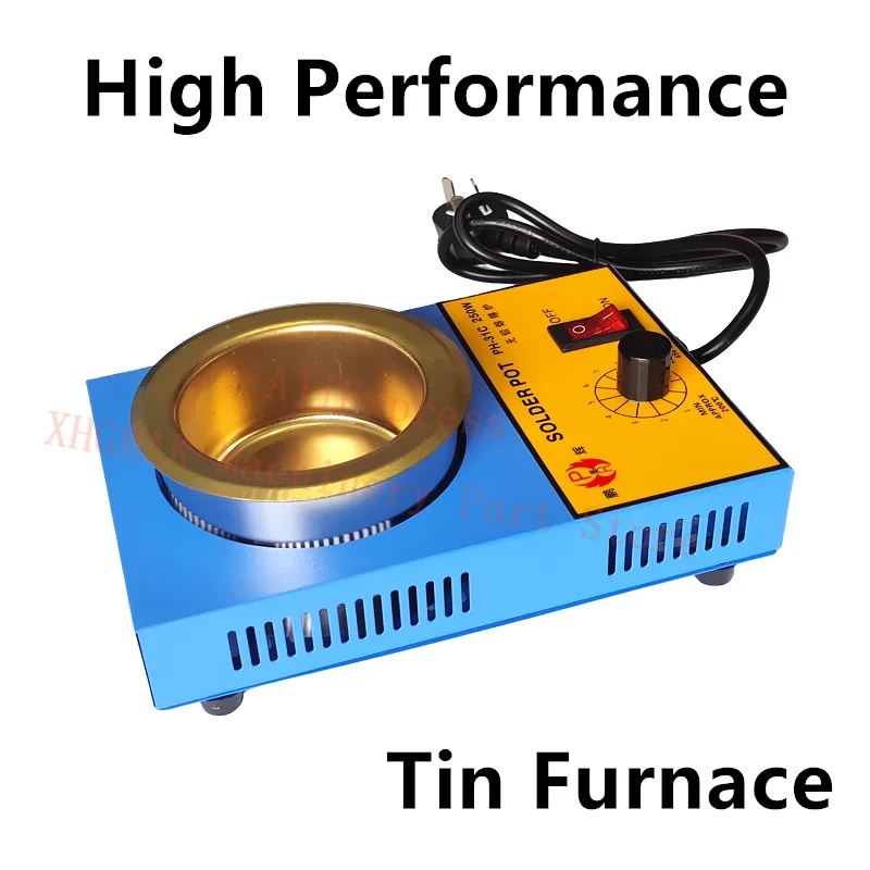 220V 100W 150W 250W 300W Adjustable Solder Pot Stove Tin Melting Soldering Stepless Temperature Control Immersion Furnace