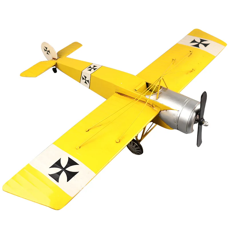 Creative American aircraft model iron living room office pendant window cabinet collection ornament