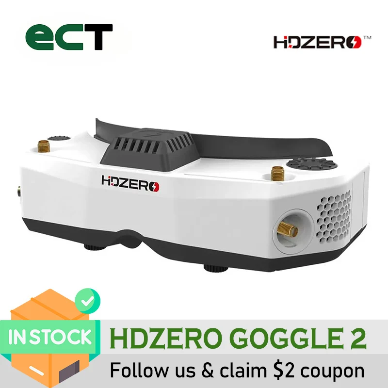 

HDZero Goggle 2 digital transmition FPV Goggles2 analog and digital HDMI video goggle2