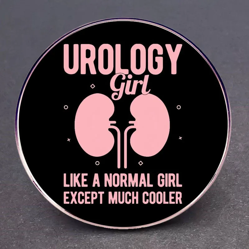 Urology Girl Like A Normal Girl Except Much Cooler Enamel Pins Lapel Badge Brooch Decoration Jewelry