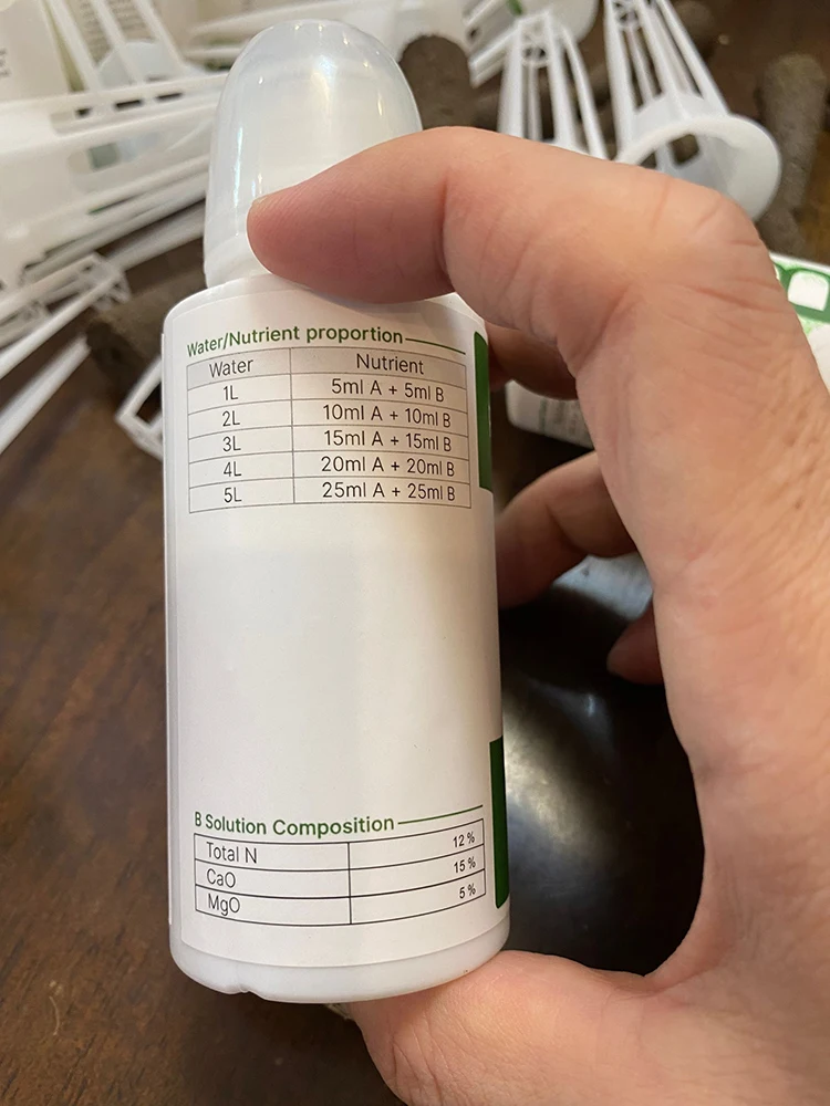 General Hydroponics Nutrients A and B for Plants Flowers Vegetable Fruit Hydroponic Plant Food Solution