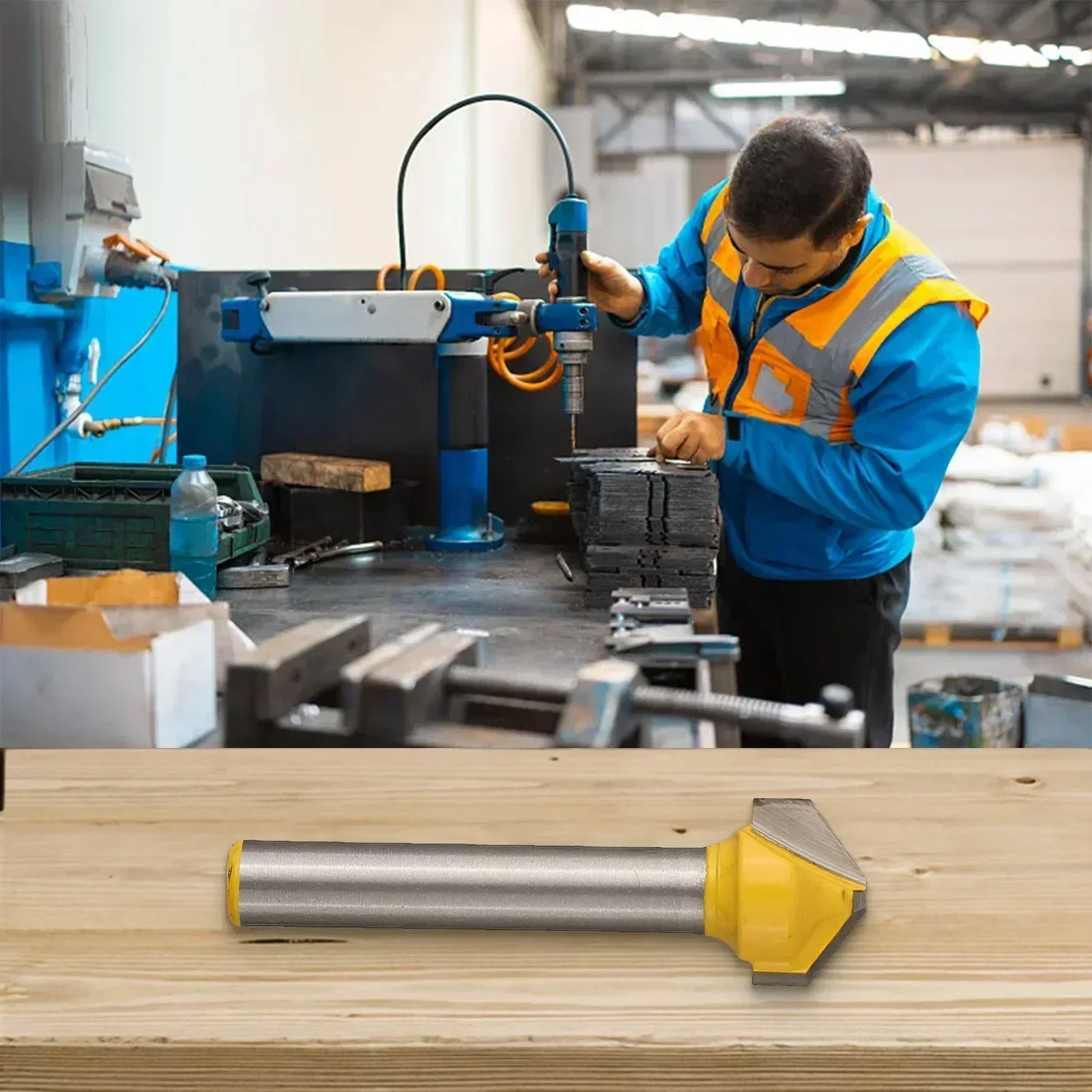 

Carbide Engraving MDF Woodworking Engraving Milling Cutter V Shaped Flat Head Woodworking Engraving Milling Cutter V Shaped Flat