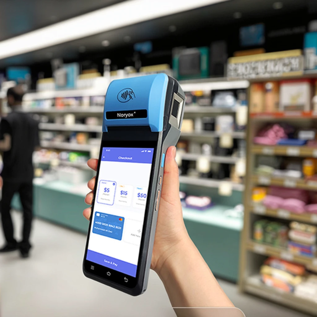 NB55 Android Handheld POS Terminal with 1D 2D Barcode Scanner Stock Available