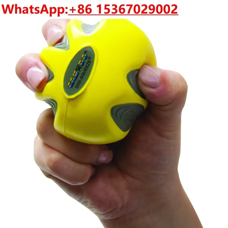 finger grip, hand-held foam sports ball, three sizes to meet different needs