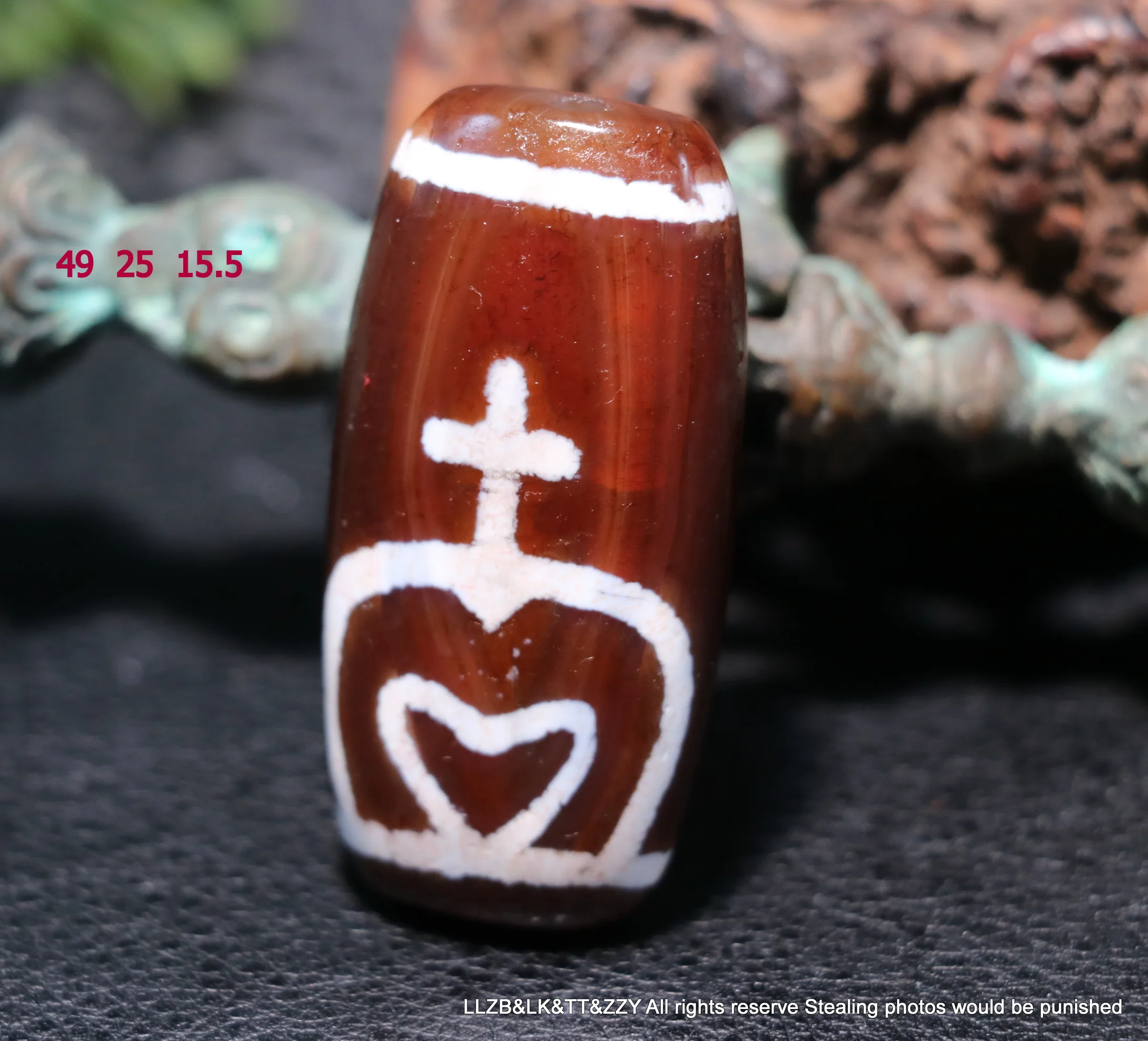 

Unique Style Magic Energy Tibetan Old Agate Aquarius Treasure Bottle dZi Bead Totem Amulet Pendant Timestown UPD220914A53